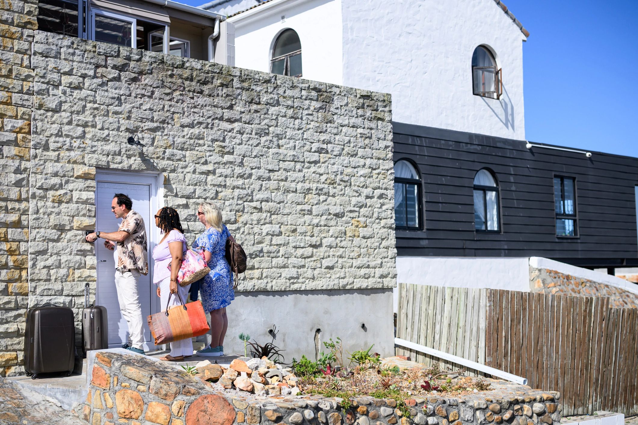 Private Ausflugssituation in Südafrika mit komfortabler Anreise